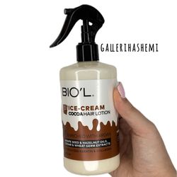 لوسیون مو بیول مدل بستنی شکلاتی حجم 400 میلی لیتر