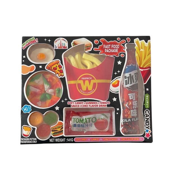 پک فست فودی سایز بزرگ