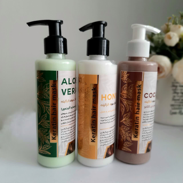 ماسک کراتینه مو