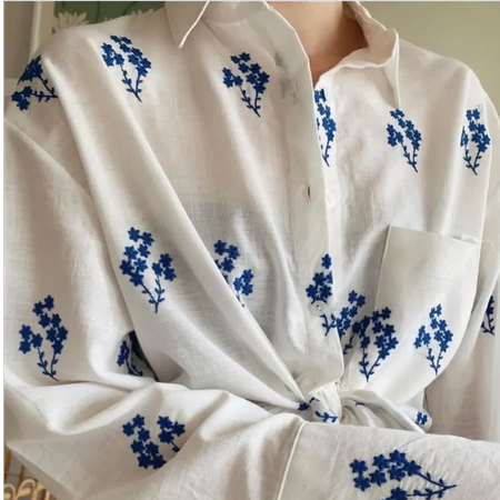 شومیز گل دوزی کد 112