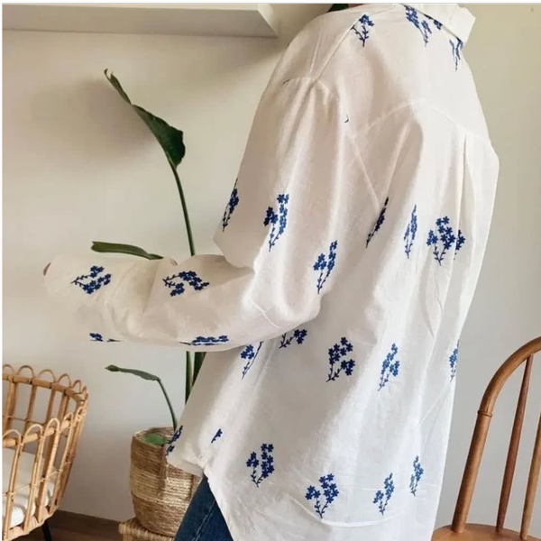 شومیز گل دوزی کد 112