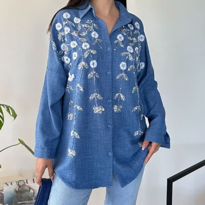 شومیز گلدوزی کد 114