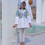 مانتو گلدوزی کد 1245