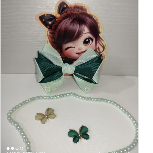 گلسر پروانه ای سبز دورنگ