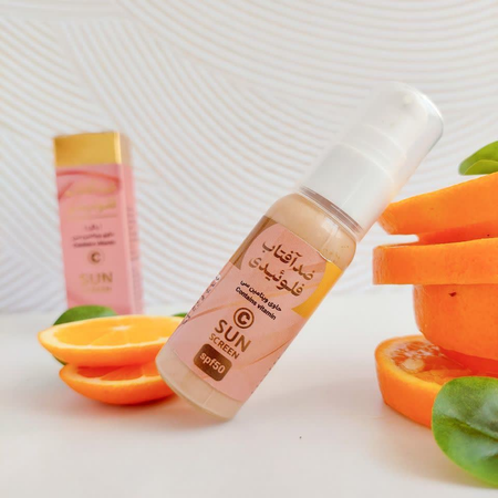 کرم پودر ضد آفتاب فلوئیدی spf50