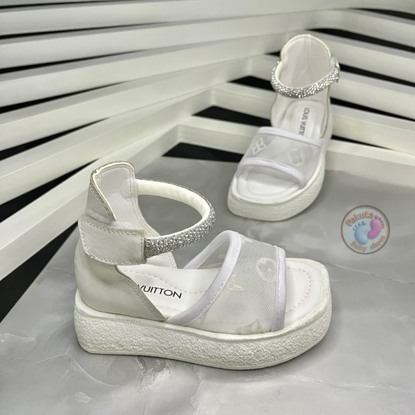 صندل بچگانه دخترانه توری کد 1595686