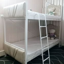 تخت خواب فلزی دو طبقه - 0122