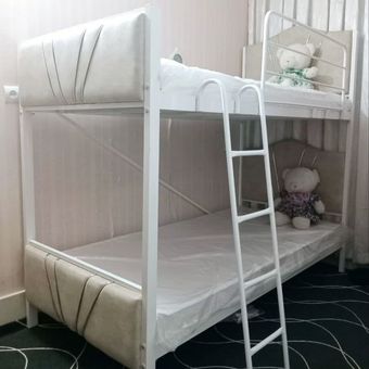 تخت خواب فلزی دو طبقه - 0122