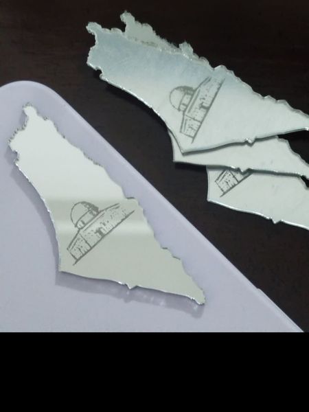 برچسب آینه ای قدس