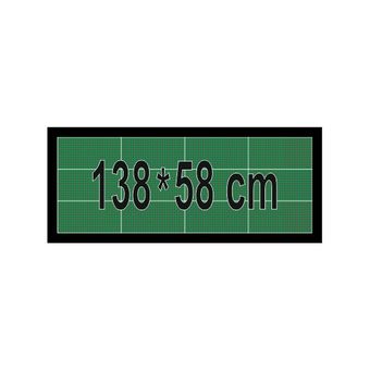 تابلو روان LED سبز 138 در 58 سانتیمتر