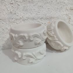 بیس خام و رنگی ظرف هفت سین مدل گل