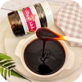خرید سه شیره 450 گرمی جیران (شهد صبحانه) | ترکیب شیره انگور، خرما و توت
