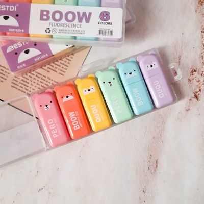 هایلایتر تدی 6 عددی