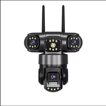 دوربین سیمکارتی سه لنز واقعی قابل تنظیم چرخشی 12MP مدل SZ3 بدون محدودیت در اپراتور با سرعت بالا O-KAM PRO