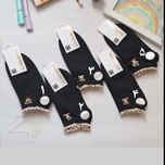 جوراب گلدوزی طرح تدی