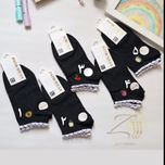 جوراب گلدوزی طرح گل