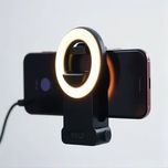 رینگ لایت گیرهای موبایل چند رنگ | بهترین نورپردازی سلفی و لایو استریم | شارژ مجدد USB و نصب آسان