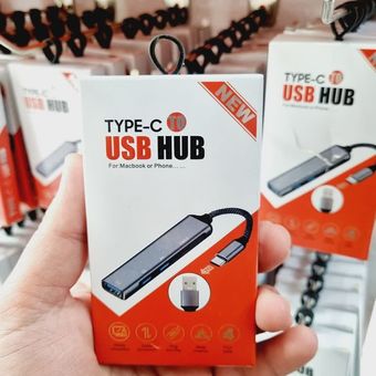 ️هاب چندکاره TYPE C فلزی