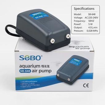 پمپ هوا آکواریوم سوبو مدل SB-648