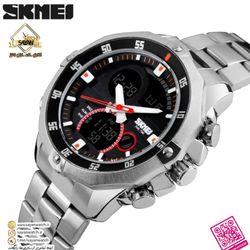 ساعت دیجیتالی مردانه اسکمی مدل 1146 | دو زمانه با کرنوگراف، اورجینال