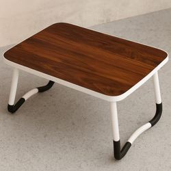 میز تحریر تاشو ساده سایز 50 در 70 طرح چوب