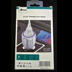 شارژر فندکی 18وات آلیسون مدل ALS-N042 به همراه کابل USB-C