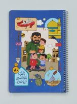 دفتر 80 برگ طرح شهید برونسی