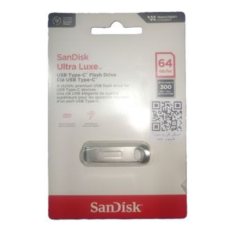 فلش Sandisk Ultra Luxe Type C 64GB USB3.1