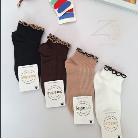 جوراب لبه دالبری طرح کبریتی