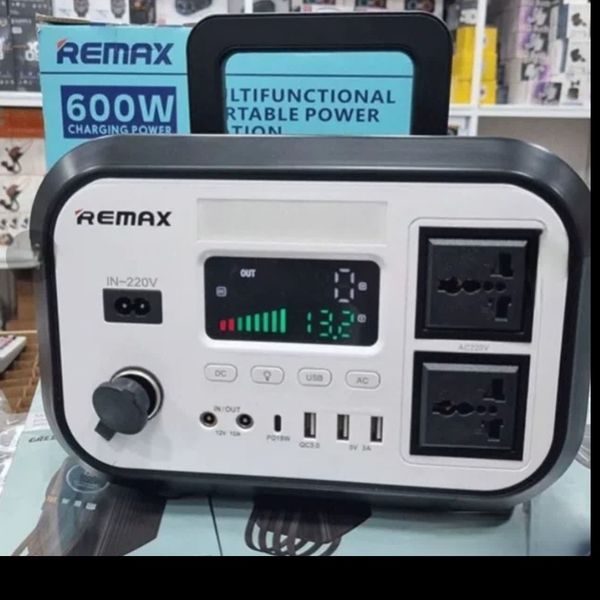 ⚡ پاور استیشن ریمکس مدل RPP-567 | 600 وات قدرت واقعی، برق همیشه همراه شما