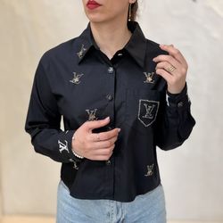 شومیز کراپ زنانه مستر کوالیتی کد M1208