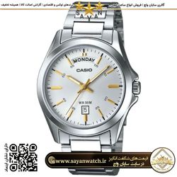 ساعت مردانه کاسیو MTP-1370D-7A2 نقره‌ای | اورجینال و با گارانتی