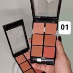 پالت رژگونه 6 رنگ رومانتیک برد