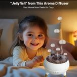 دستگاه رطوبتساز و آروماتراپی عروس دریایی Jellyfish V80 | بخور و رایحهپخشکن