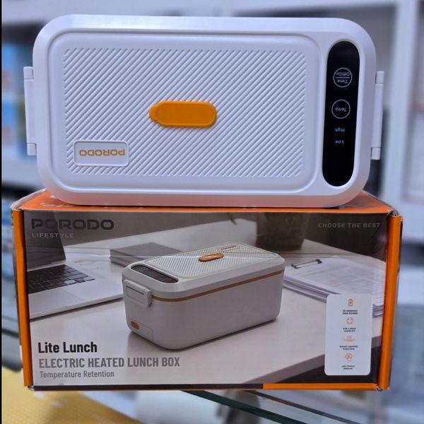 ظرف غذای شارژی Porodo Lite Lunch مدل PDLFSTDA01