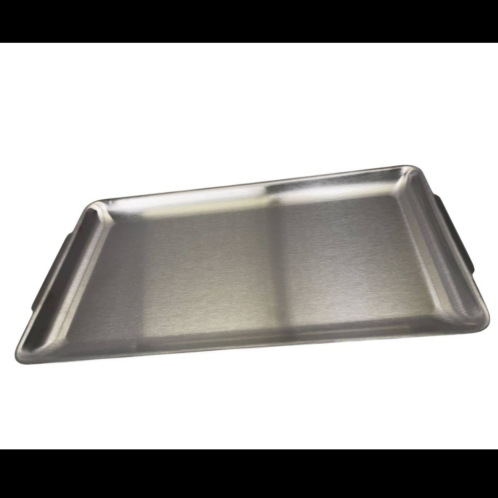 سینی استیل مستطیل بزرگ 20*36 یونیک