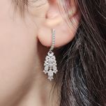 گوشواره نقره زنانه کد 5