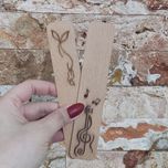 بوکمارک چوبی طرحدار