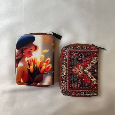 جا کارتی مخمل زیپ دار