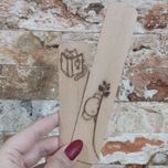 بوکمارک چوبی طرحدار