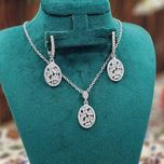 نیم ست نقره زنانه کد 4