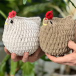 عروسک بافتنی مرغ تنظیم بازار