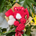 عروسک بافتنی «بوکه» خجالتی