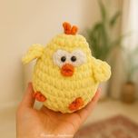 عروسک بافتنی «زردآلو»