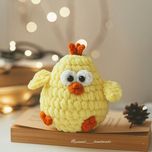 عروسک بافتنی «زردآلو»
