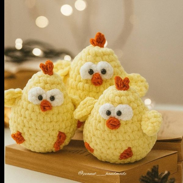 عروسک بافتنی «زردآلو»