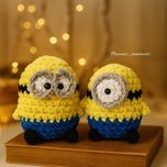عروسک بافتنی «مینیون»