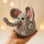 عروسک بافتنی «پشم‌قلوه»