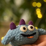 عروسک بافتنی «دندون بلو»