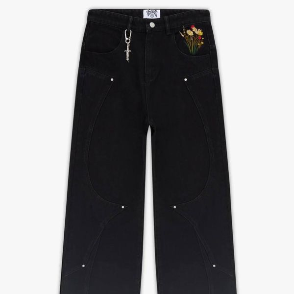 شلوار گلدوزی